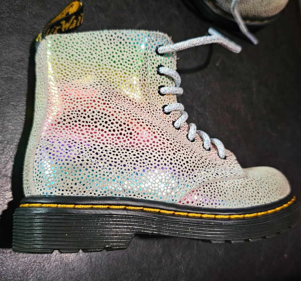 New w/o tags Dr. Martens 1460 Pascal Boots Toddler Sz 8 US/7 UK/24EU w/ Zippers